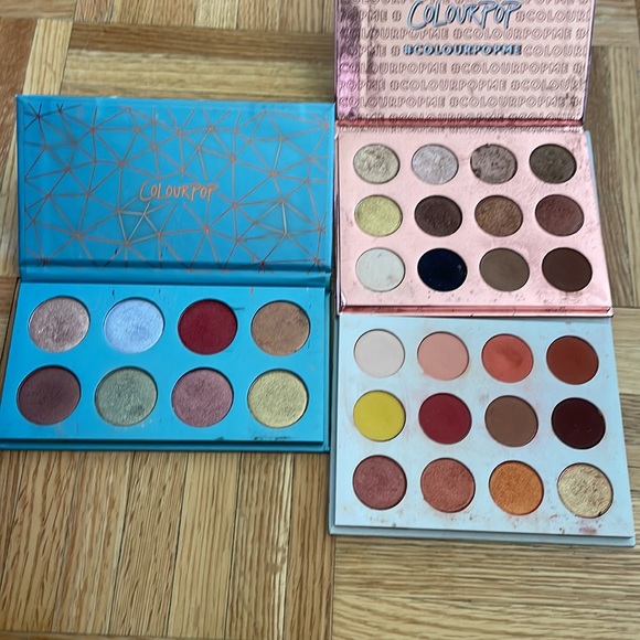 Gently Used Colourpop Eyeshadow Palettes - Picture 2 of 2